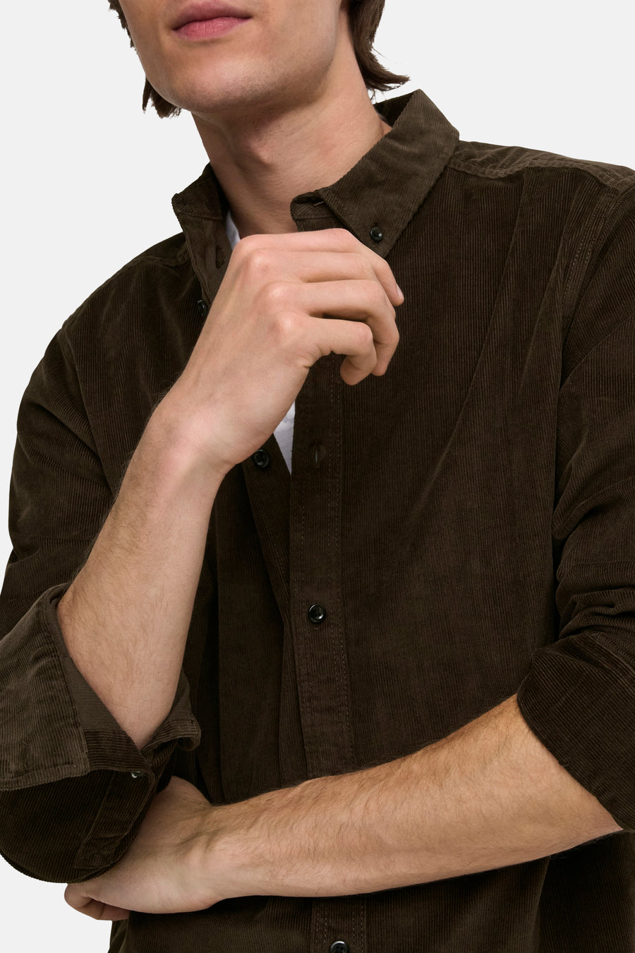 Hemd (lange mouwen) bruin - ONLY & SONS®