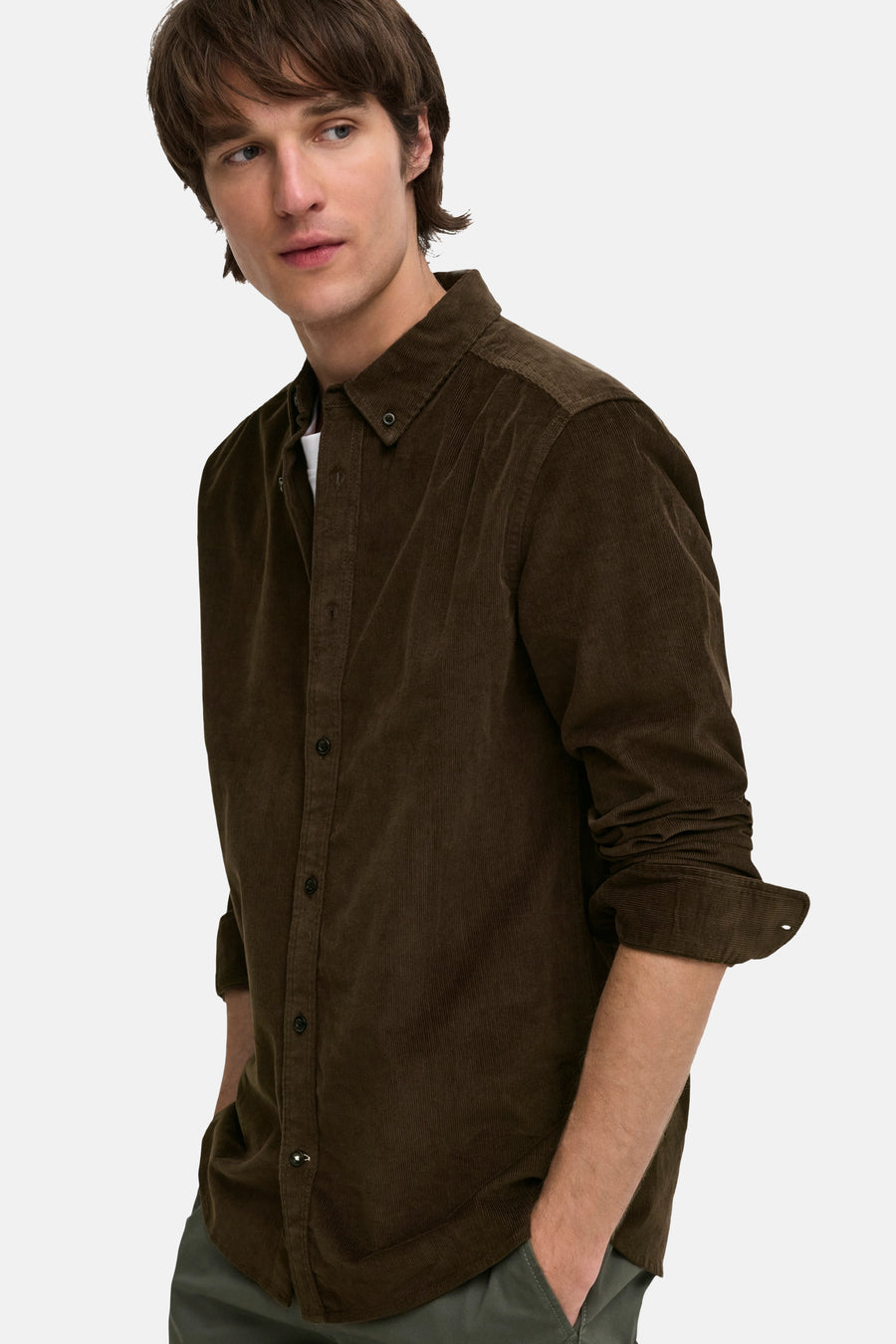 Hemd (lange mouwen) bruin - ONLY & SONS®