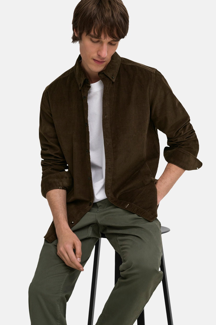 Hemd (lange mouwen) bruin - ONLY & SONS®