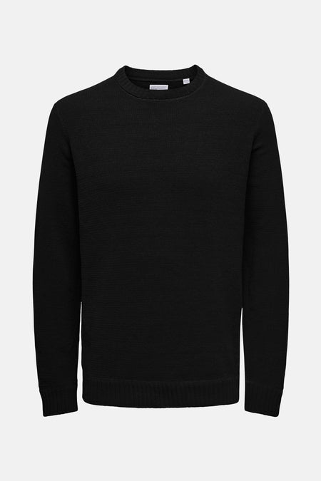 ONSETHAN LIFE REG 7 CREW KNIT