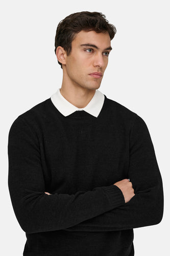 Pull à col rond - noir - ONLY & SONS®