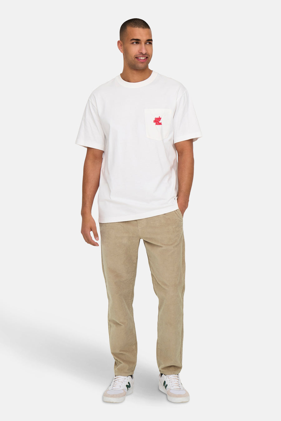 Broek - beige - ONLY & SONS®