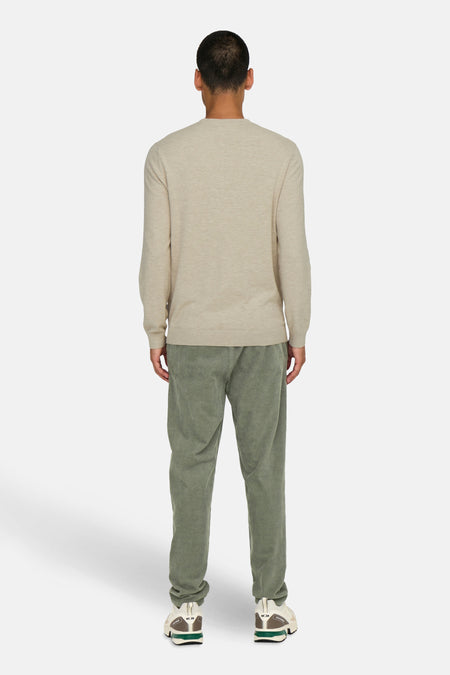 ONSLOUI REG 12 MEL CREW KNIT NOOS