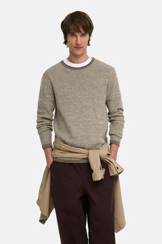 Trui met ronde hals beige - ONLY & SONS®