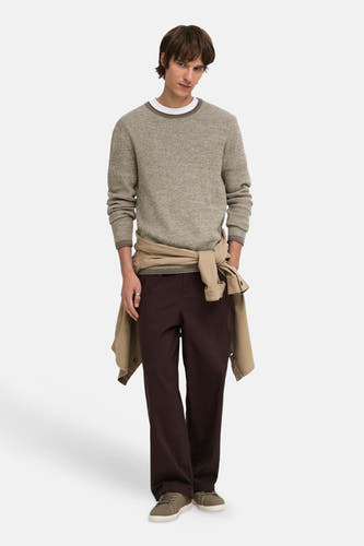 Trui met ronde hals beige - ONLY & SONS®