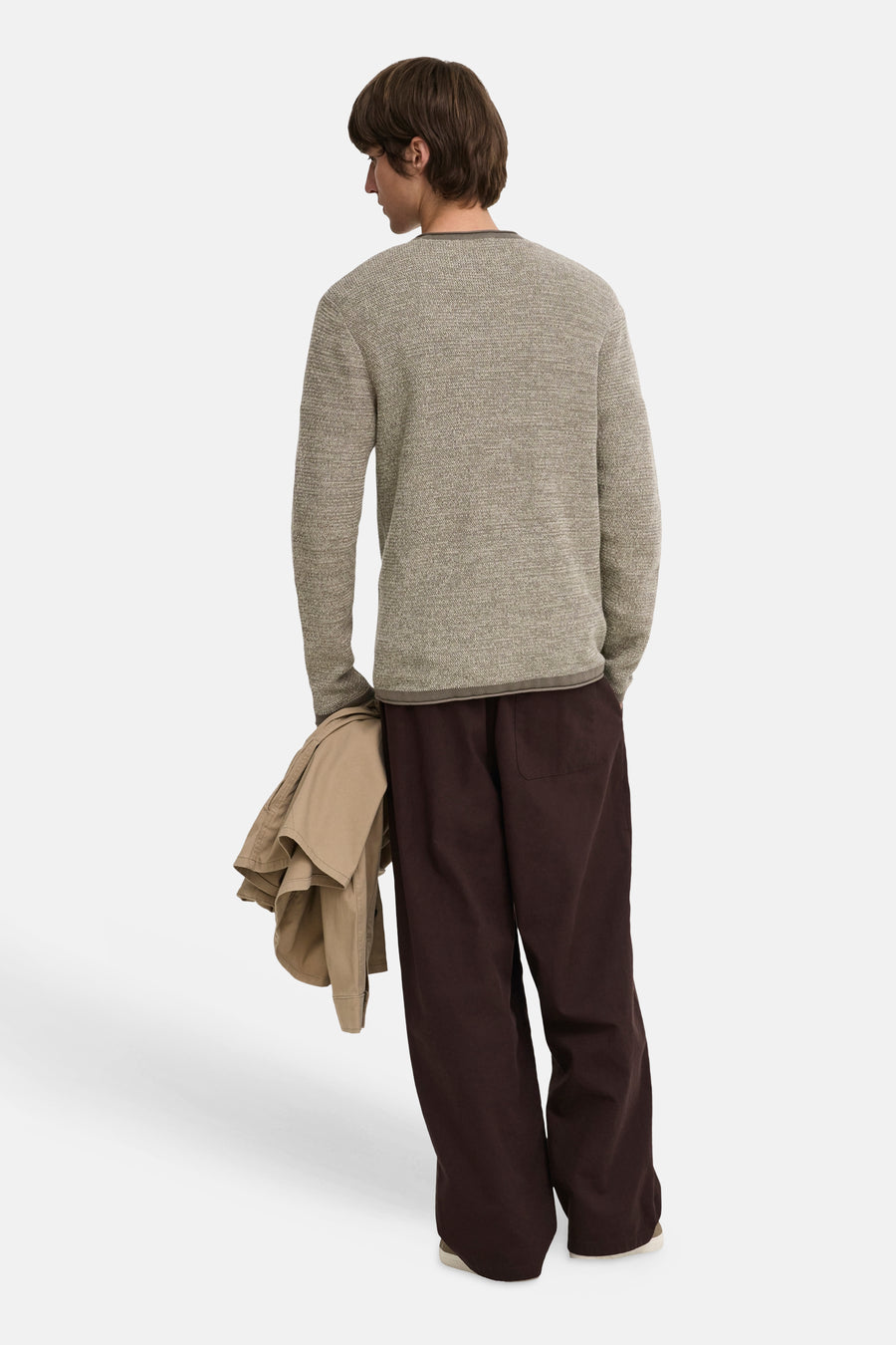 Trui met ronde hals beige - ONLY & SONS®