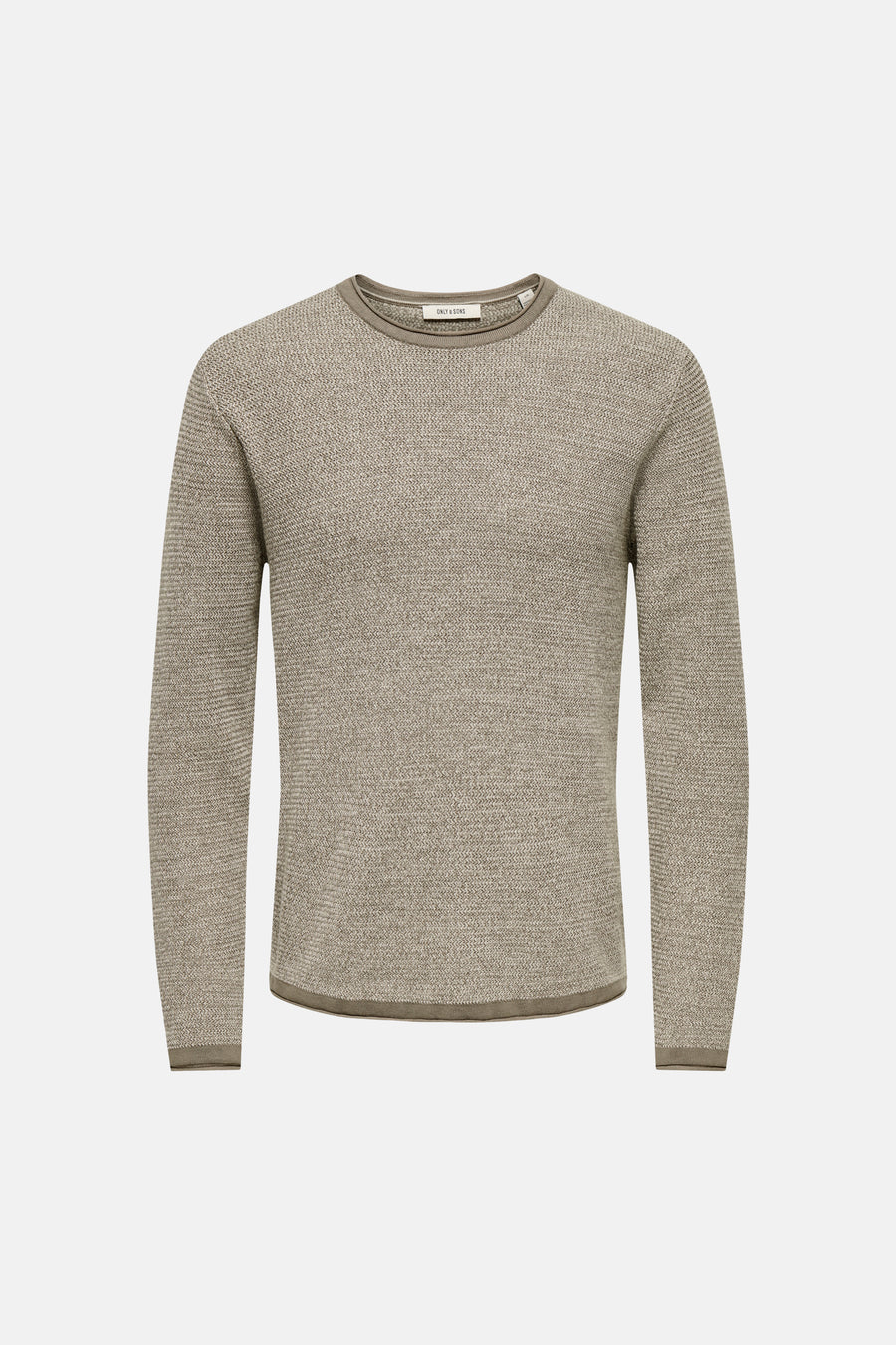 Trui met ronde hals beige - ONLY & SONS®