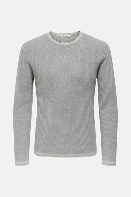 ONSERIC REG 12 STRUC CREW KNIT NOOS
