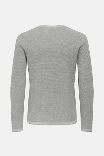 ONSERIC REG 12 STRUC CREW KNIT NOOS