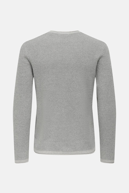 ONSERIC REG 12 STRUC CREW KNIT NOOS