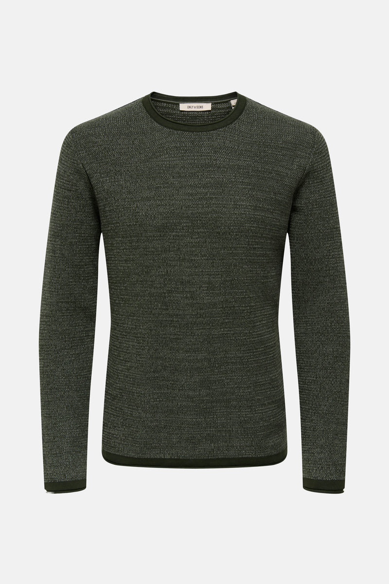 ONSERIC REG 12 STRUC CREW KNIT NOOS