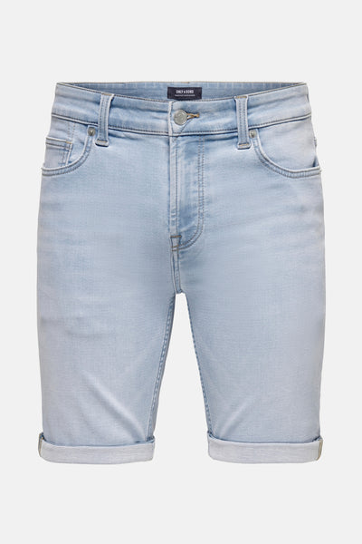 short en jean Light blue denim - ONLY & SONS®