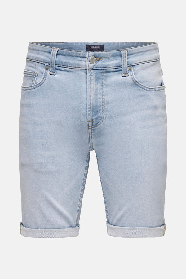 short en jean Light blue denim - ONLY & SONS®