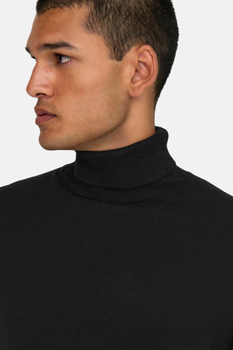 Pull met rolkraag - zwart - ONLY & SONS®