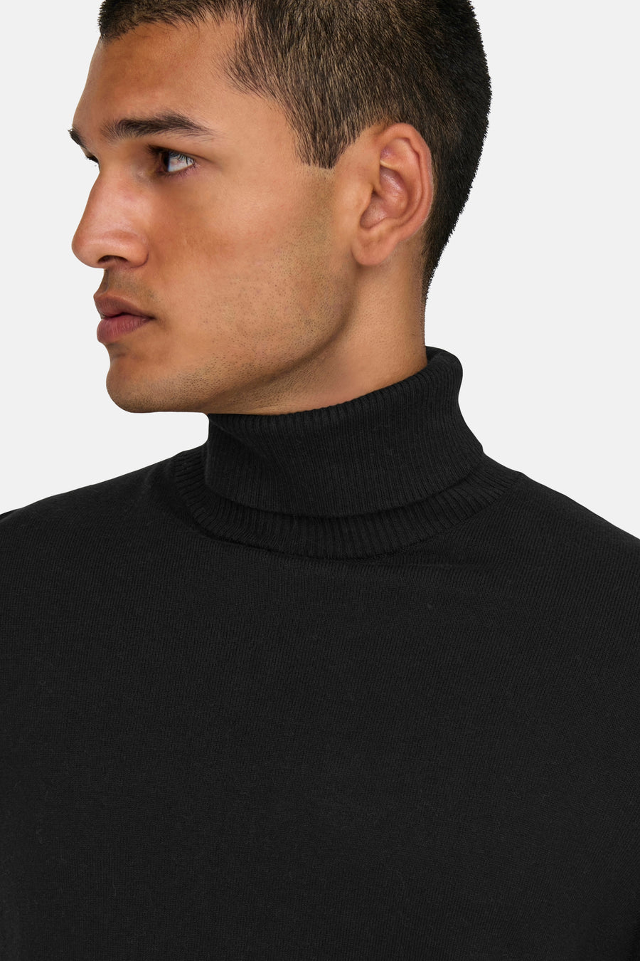 Pull met rolkraag - zwart - ONLY & SONS®