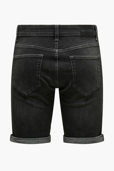 ONSPLY BLACK 0078 DCC DNM SHORTS CS