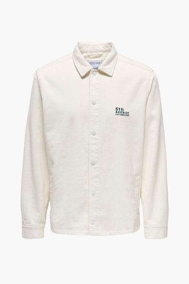 ONSTYLER 8W CORD LS OVERSHIRT