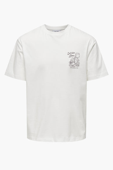 T-shirt met korte mouwen - Cloud Dancer