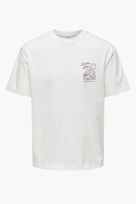 T-shirt met korte mouwen - wit