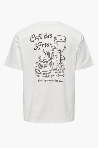T-shirt à manches courtes - blanc