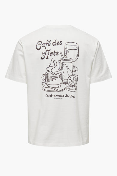 T-shirt met korte mouwen - Cloud Dancer