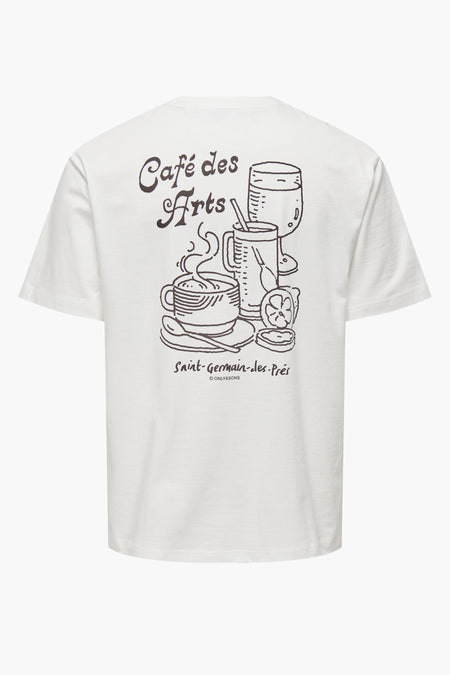 T-shirt met korte mouwen - wit