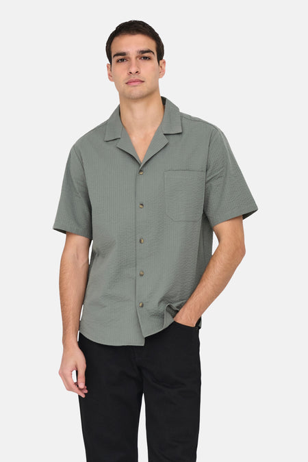 Hemd (korte mouwen) Grijs - ONLY & SONS®