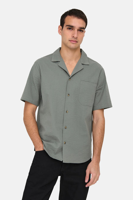 Hemd (korte mouwen) Grijs - ONLY & SONS®
