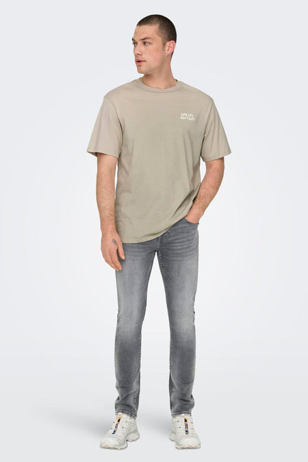 Jeans slim mid grey denim - ONLY & SONS®