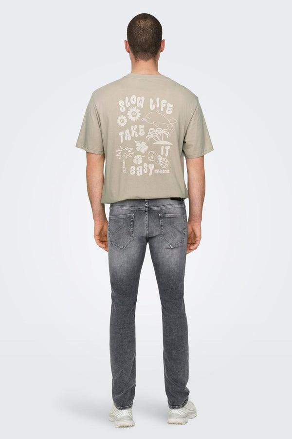 Jeans slim Mid grey denim - ONLY & SONS®