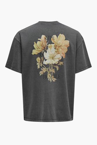 T-shirt met korte mouwen - grijs - ONLY & SONS®