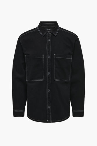 Chemise à manches longues - noir - ONLY & SONS®