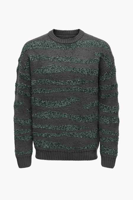 ONSLINCOLM DS 3 BOUCLE CREW KNIT