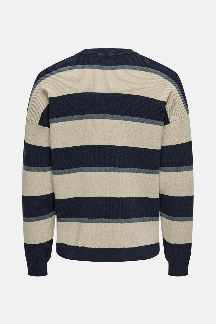 Pull met ronde hals - beige - ONLY & SONS®