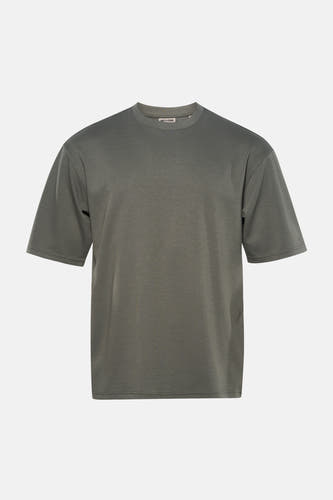 Groen T-shirt met korte mouwen van ONLY & SONS, effen kleur en ronde hals.