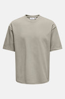 T-shirt (korte mouwen) Grijs - ONLY & SONS®