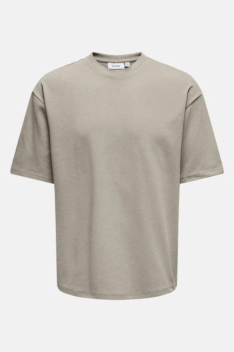 T-shirt (korte mouwen) Grijs - ONLY & SONS®