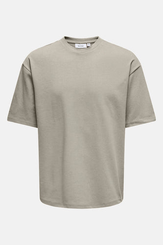 T-shirt met korte mouwen - Beige - ONLY & SONS®