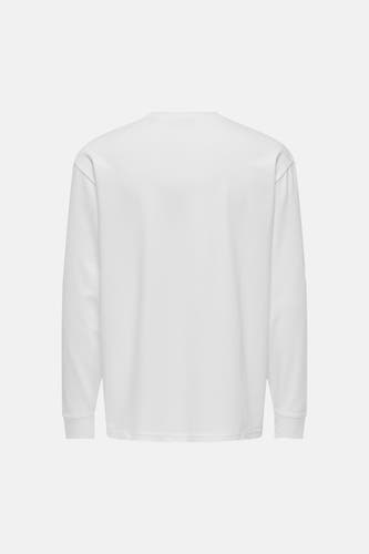 T-shirt à manches longues - blanc