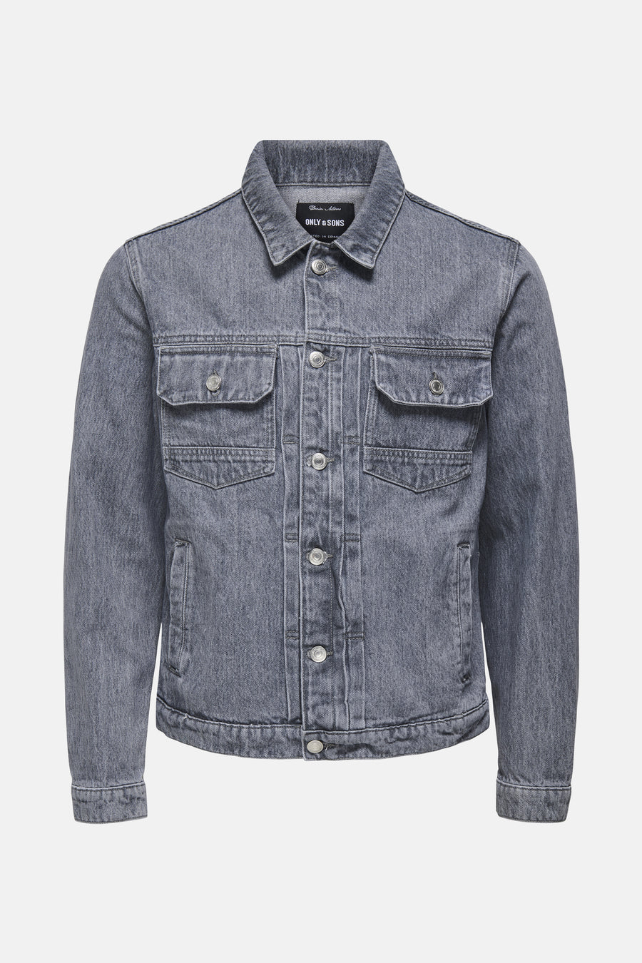 Veste en jean - mid grey denim - ONLY & SONS®