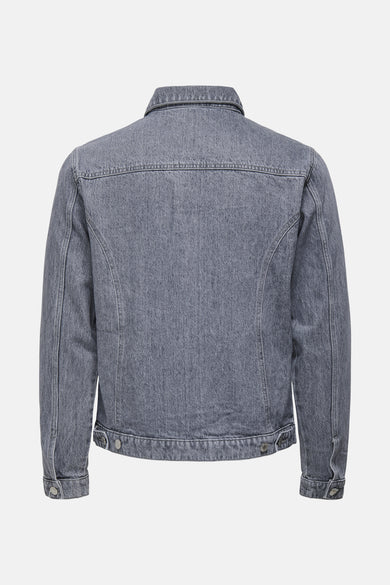 Jeansjas Mid grey denim - ONLY & SONS®