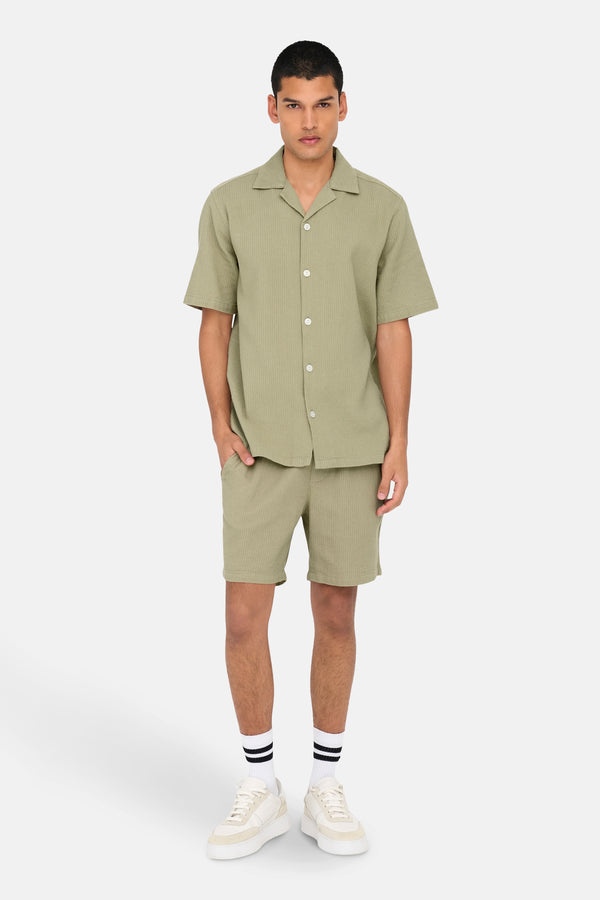 Hemd (korte mouwen) Beige - ONLY & SONS®
