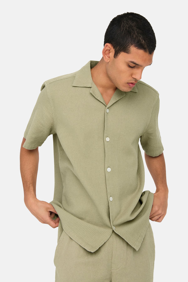 Hemd (korte mouwen) Beige - ONLY & SONS®