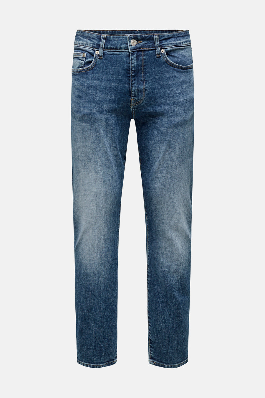 WEFT - Dark Medium Blue Denim
