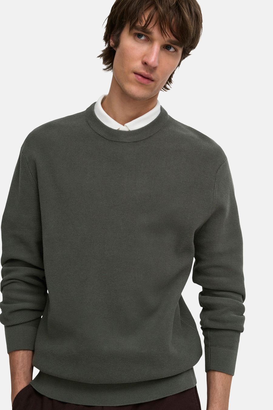Trui met ronde hals groen - ONLY & SONS®