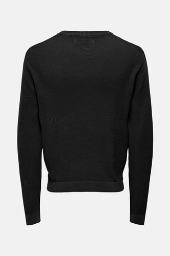 Pull à col rond - noir - ONLY & SONS®