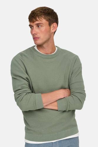 Pull met ronde hals - groen - ONLY & SONS® - 5