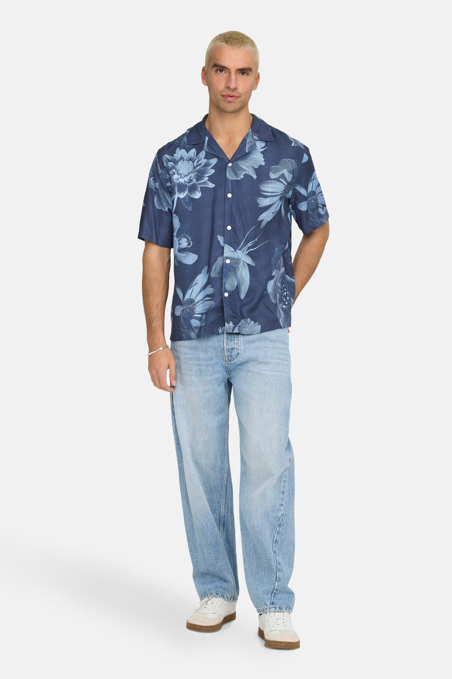 Chemise (manches courtes) bleu - ONLY & SONS® - ONLY & SONS®