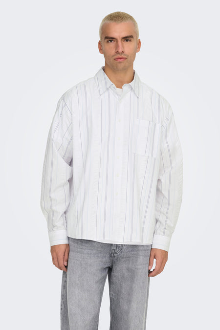 ONSQUENTIN RLX LS SEERSUCKER SHIRT