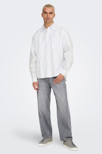 Hemd met lange mouwen - wit - ONLY & SONS®